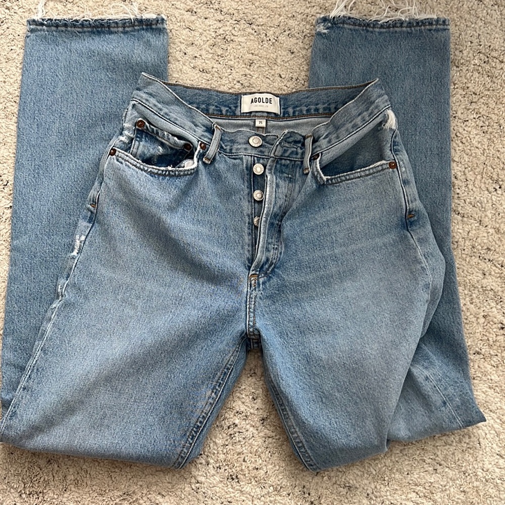 Agolde Lana Straight Jeans